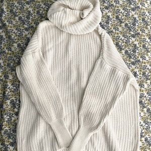 American Apparel oversized cowl knit sweater